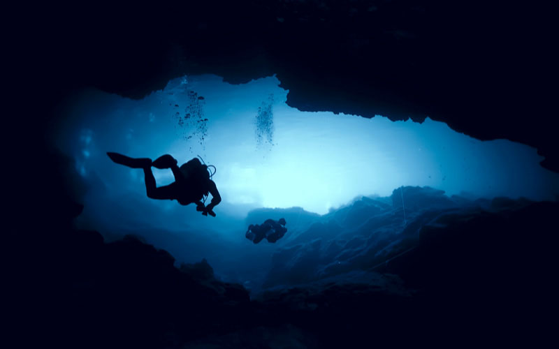 Caverns and Cave Diving